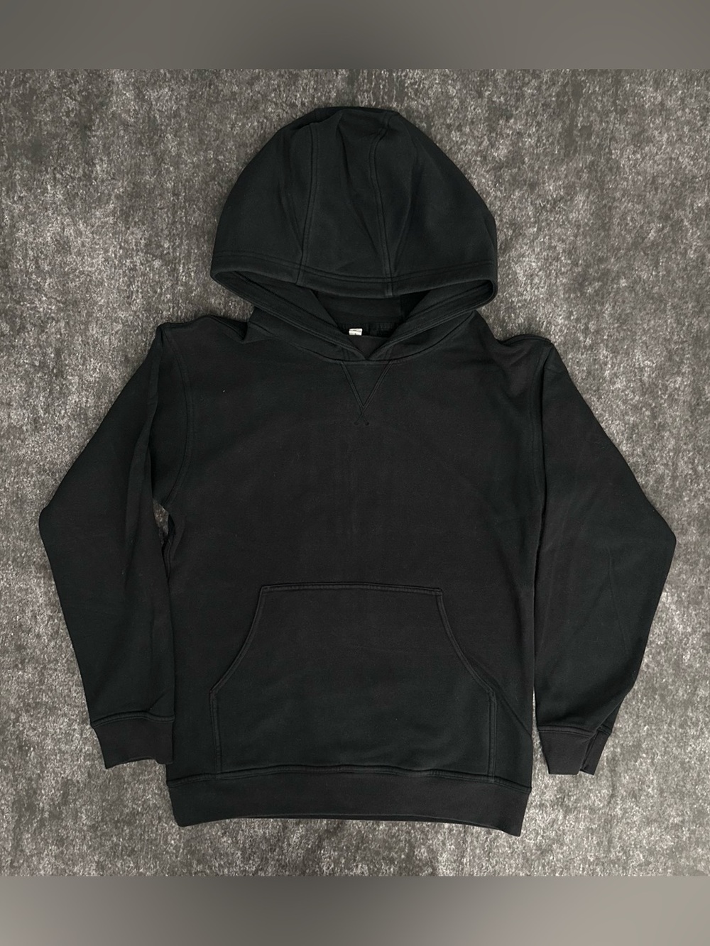 Lululemon All Yours Hoodie Black Women's Size 6 Pullover Fleece W3DLDS